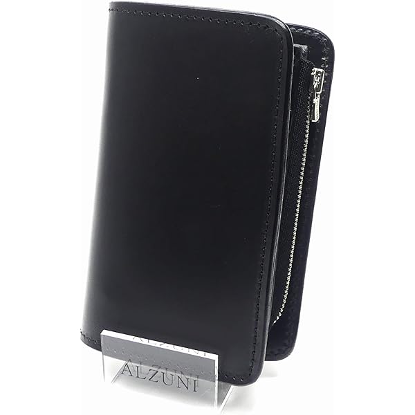 ALZUNI/アルズニ　メディスンレザーバッグ　カラー　ブラック メディスンバック サドルレザー クロ メンズ バック ヒップバック